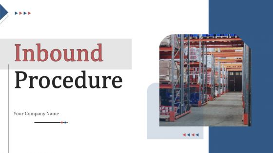 Inbound Procedure Ppt PowerPoint Presentation Complete Deck With Slides