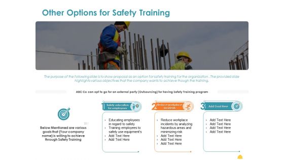 Incident Management Process Safety Other Options For Safety Training Formats PDF