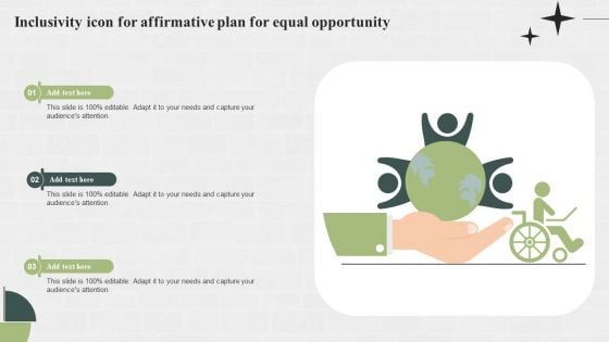 Inclusivity Icon For Affirmative Plan For Equal Opportunity Rules PDF