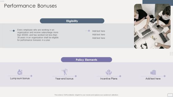 Income Assessment Report Performance Bonuses Ideas PDF Slide02