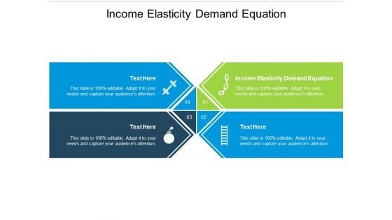 Income Elasticity Demand Equation Ppt PowerPoint Presentation Styles Shapes Cpb