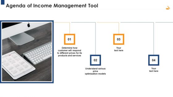 Income Management Tool Agenda Of Income Management Tool Topics PDF