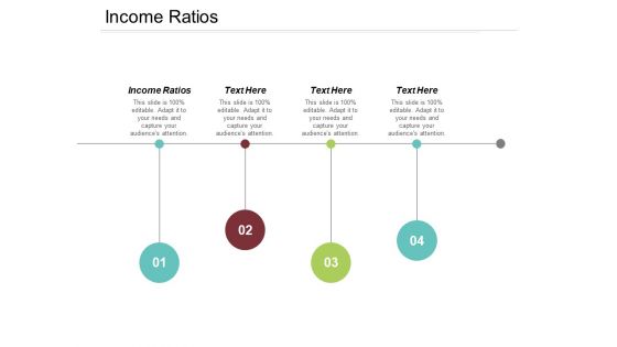 Income Ratios Ppt PowerPoint Presentation Pictures Samples Cpb