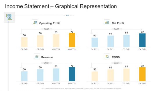 Income Statement Graphical Representation Company Profile Ppt Infographic Template Guidelines PDF