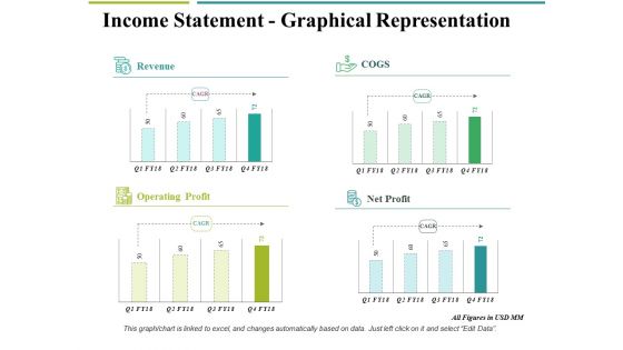 Income Statement Graphical Representation Ppt PowerPoint Presentation Pictures Design Templates