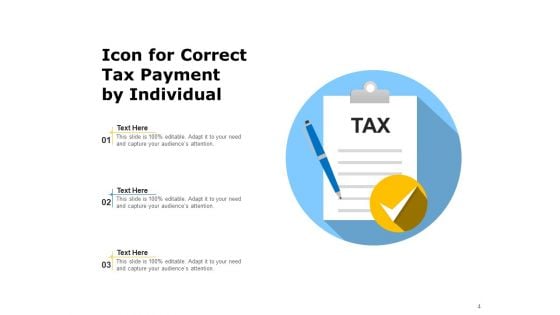 Income Tax Icon Individual Analyses Ppt PowerPoint Presentation Complete Deck