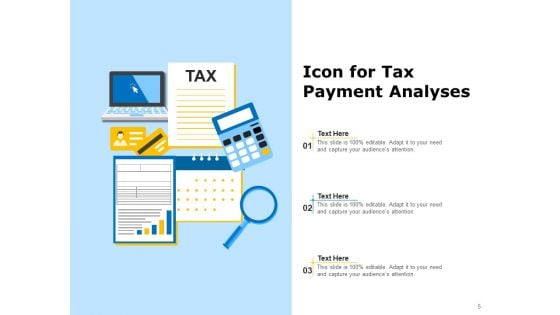 Income Tax Icon Individual Analyses Ppt PowerPoint Presentation Complete Deck