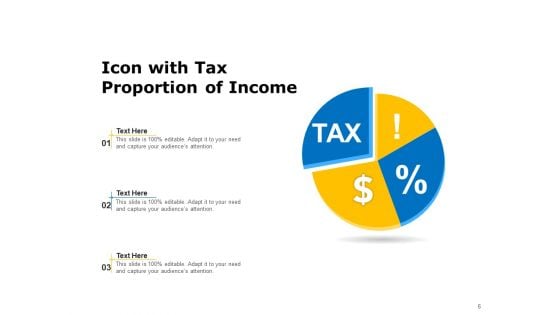 Income Tax Icon Individual Analyses Ppt PowerPoint Presentation Complete Deck