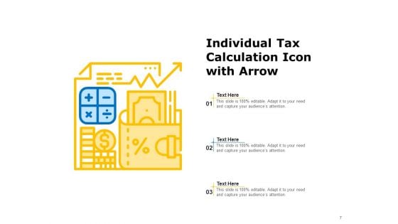Income Tax Icon Individual Analyses Ppt PowerPoint Presentation Complete Deck
