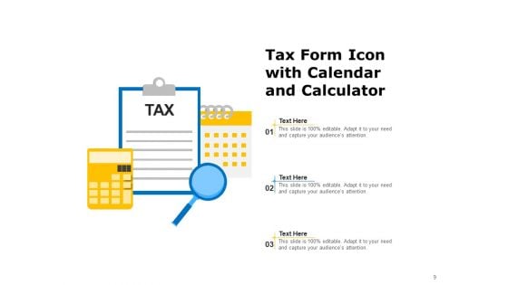 Income Tax Icon Individual Analyses Ppt PowerPoint Presentation Complete Deck