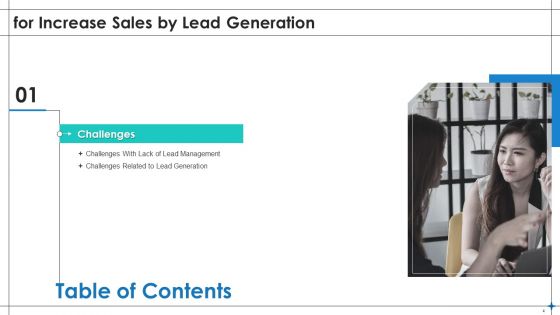 Increase Sales By Lead Generation Ppt PowerPoint Presentation Complete With Slides