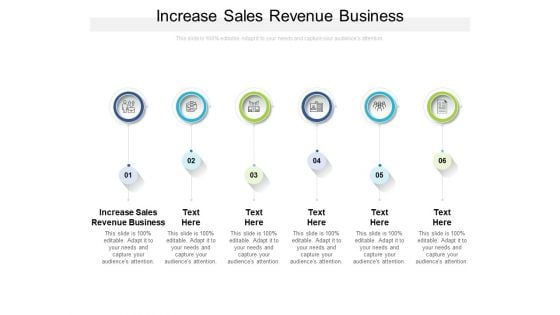 Increase Sales Revenue Business Ppt PowerPoint Presentation Styles Information Cpb