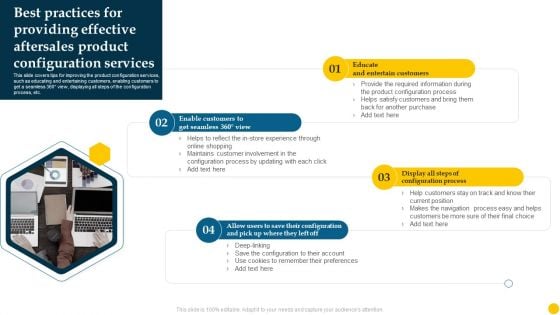 Increasing Customer Best Practices For Providing Effective Aftersales Product Slides PDF