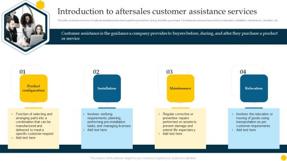 Increasing Customer Introduction To Aftersales Customer Assistance Services Structure PDF