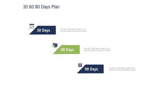 Incremental Decision Making 30 60 90 Days Plan Ppt Ideas Graphics Example PDF
