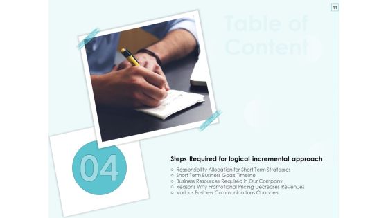 Incremental Planning In Decision Making Ppt PowerPoint Presentation Complete Deck With Slides Slide11