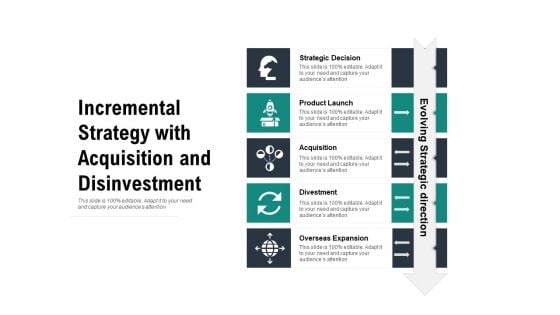 Incremental Strategy With Acquisition And Disinvestment Ppt PowerPoint Presentation Gallery Show PDF Incremental Strategy With Acquisition And Disinvestment Ppt PowerPoint Presentation Gallery Show PDF