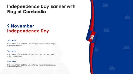 Independence Day Banner With Flag Of Cambodia Demonstration PDF Independence Day Banner With Flag Of Cambodia Demonstration PDF