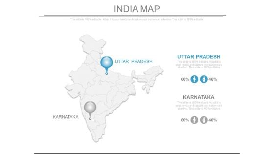 India Map Ppt Slides
