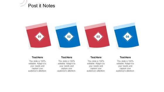 Indirect Channel Marketing Initiatives Post It Notes Icons PDF