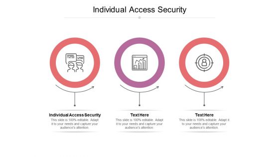 Individual Access Security Ppt PowerPoint Presentation Design Ideas Cpb