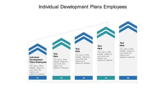 Individual Development Plans Employees Ppt PowerPoint Presentation Shapes Cpb