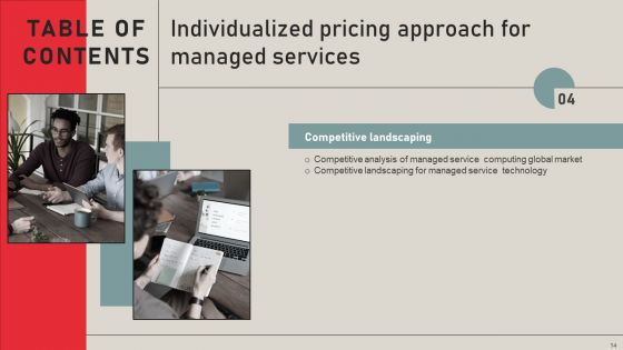 Individualized Pricing Approach For Managed Services Ppt PowerPoint Presentation Complete Deck With Slides