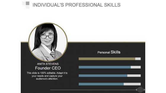 Individuals Professional Skills Ppt PowerPoint Presentation Backgrounds