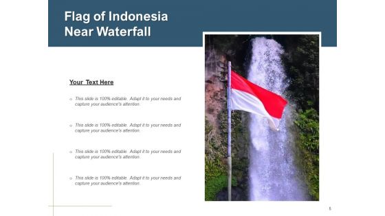 Indonesia Country Flag Location Air Icon Ppt PowerPoint Presentation Complete Deck