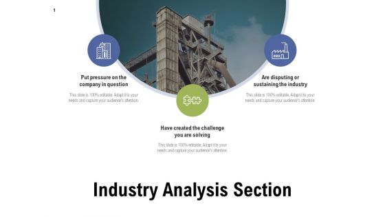 Industry Analysis Section Ppt PowerPoint Presentation Gallery Guidelines Industry Analysis Section Ppt PowerPoint Presentation Gallery Guidelines