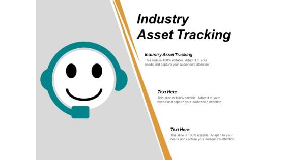 Industry Asset Tracking Ppt PowerPoint Presentation Icon Influencers Cpb
