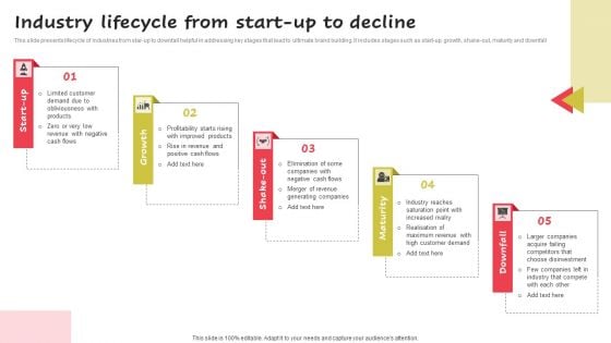 Industry Lifecycle From Start Up To Decline Designs PDF