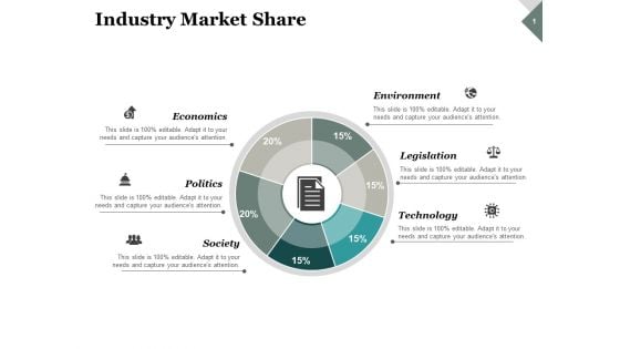 Industry Market Share Ppt PowerPoint Presentation Summary Slide Download