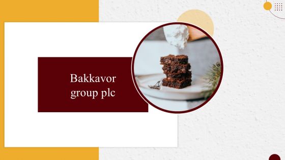 Industry Report Of Packaged Food Products Part 2 Bakkavor Group Plc Introduction PDF