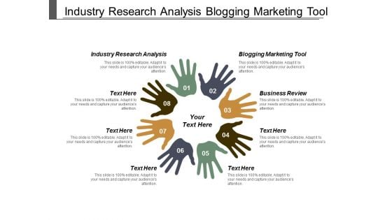 Industry Research Analysis Blogging Marketing Tool Business Review Ppt PowerPoint Presentation Inspiration Slides