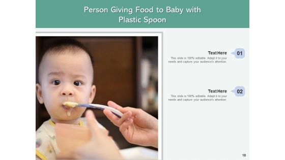 Infant Meals Icon Showing Ppt PowerPoint Presentation Complete Deck