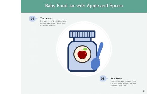 Infant Meals Icon Showing Ppt PowerPoint Presentation Complete Deck