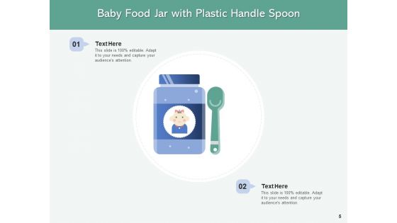 Infant Meals Icon Showing Ppt PowerPoint Presentation Complete Deck