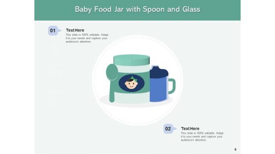 Infant Meals Icon Showing Ppt PowerPoint Presentation Complete Deck