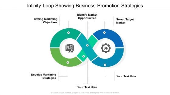 Infinity Loop Showing Business Promotion Strategies Ppt PowerPoint Presentation Gallery Introduction PDF