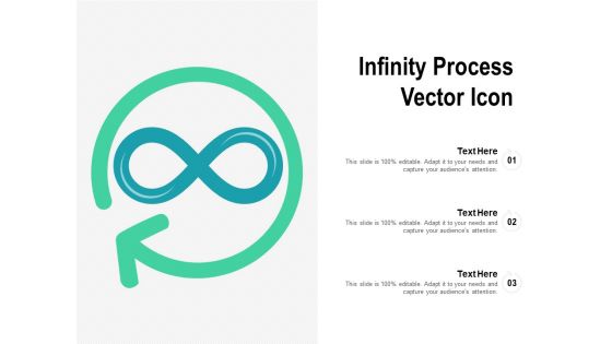 Infinity Process Vector Icon Ppt PowerPoint Presentation Gallery Clipart Images