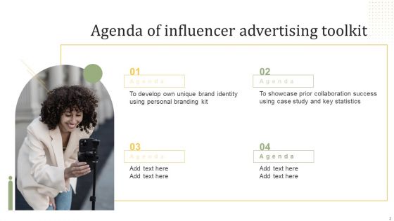 Influencer Advertising Toolkit Ppt PowerPoint Presentation Complete Deck With Slides