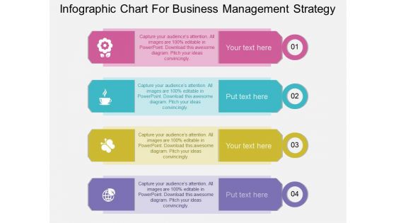 Infographic Chart For Business Management Strategy Powerpoint Template