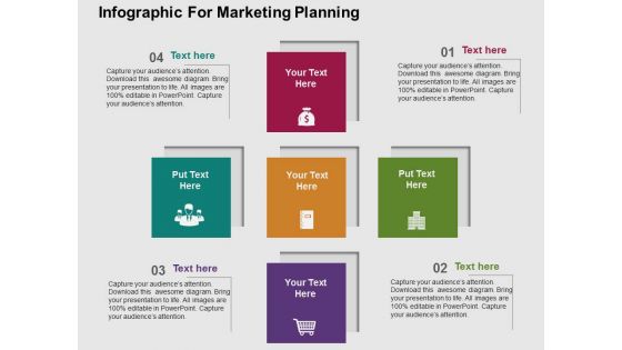 Infographic For Marketing Planning Powerpoint Templates