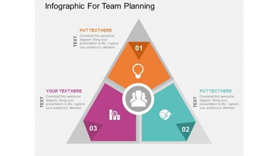 Infographic For Team Planning Powerpoint Templates