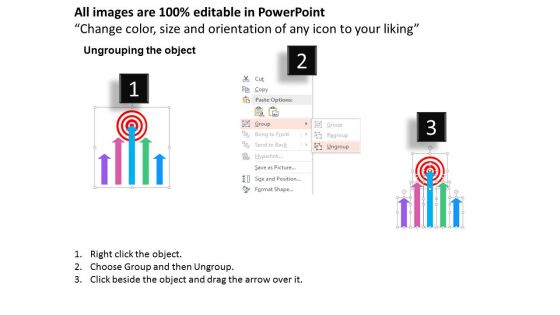 Infographic Of Smart Goal Powerpoint Templates