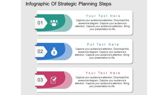Infographic Of Strategic Planning Steps Powerpoint Template