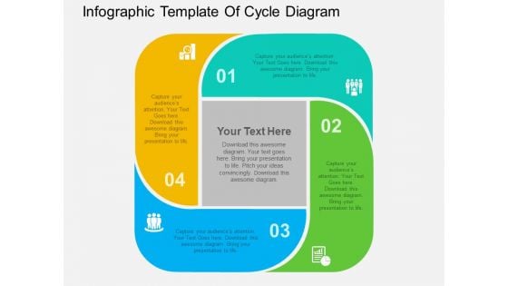 Infographic Template Of Cycle Diagram Powerpoint Templates