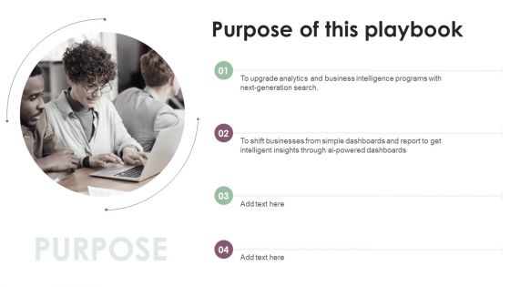 Information Analysis And BI Playbook Purpose Of This Playbook Designs PDF Information Analysis And BI Playbook Purpose Of This Playbook Designs PDF