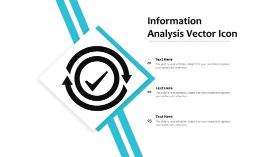 Information Analysis Vector Icon Ppt PowerPoint Presentation Icon Model PDF